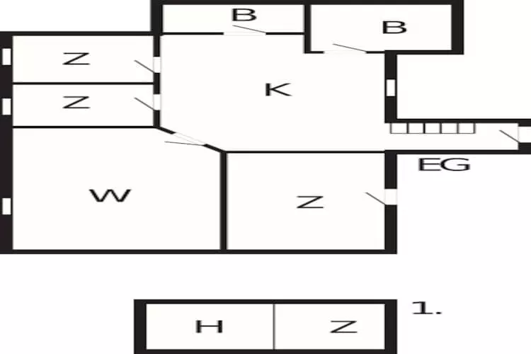 10 person holiday home in Nordborg-By Traum - Floor plan