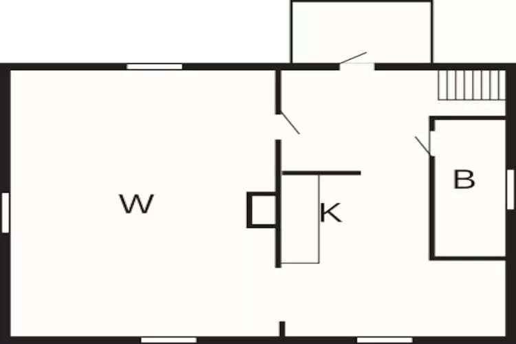 4 person holiday home in ANKARSRUM-By Traum - Floor plan