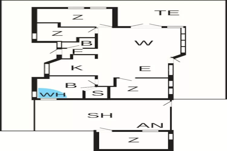 Maison de plage de luxe à Blokhus - Plan