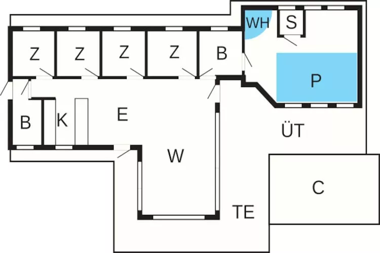 10 person holiday home in Løgstør-By Traum - Floor plan