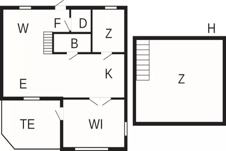 4 person holiday home in Osby-By Traum - Floor plan