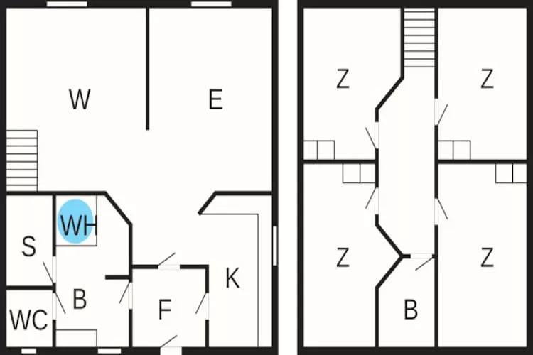 5 room,attached house - Grundriss