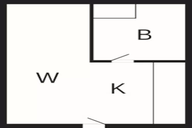 1 room,attached house - Plan
