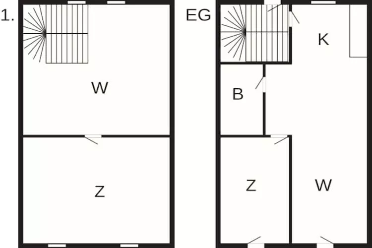 3 room,attached house - Floor plan