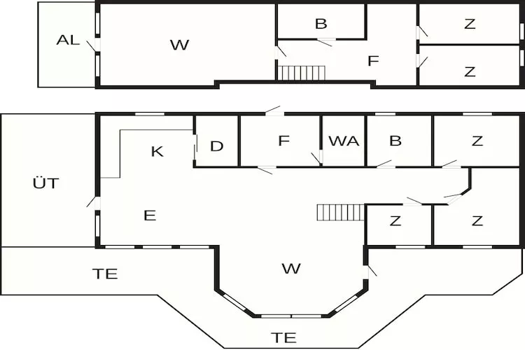 Maison de vacances pour 8 a Valldal-By Traum - Plan