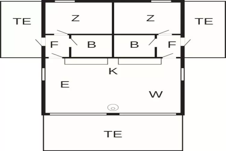 3 room,1st row,renovated - Floor plan