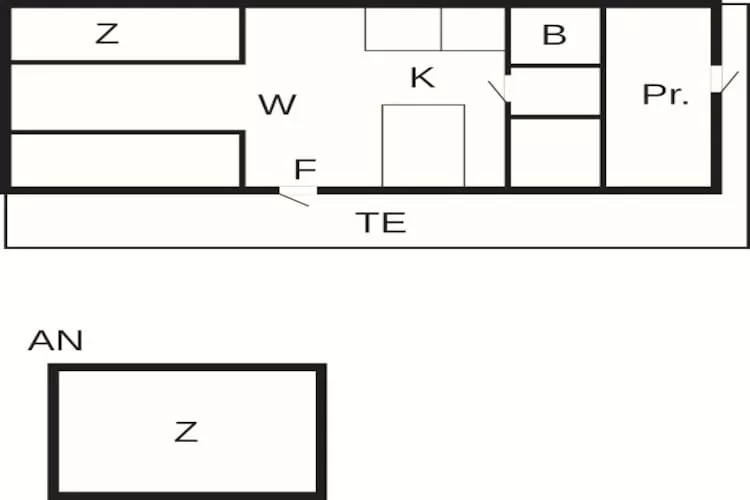 4 person holiday home in VEBERÖD-By Traum - Floor plan
