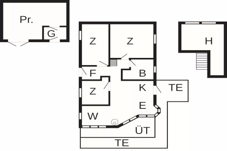 6 person holiday home in Løgstør - Floor plan
