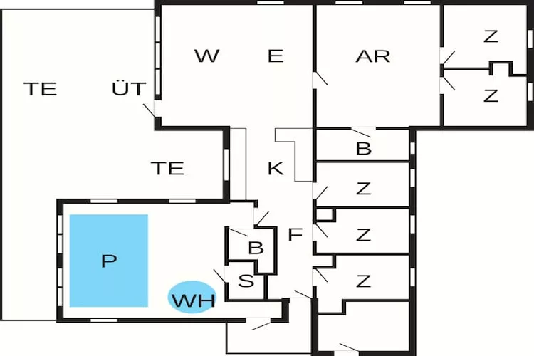 Luxury Retreat with Pool - By Traum Ferienwohnungen - Floor plan