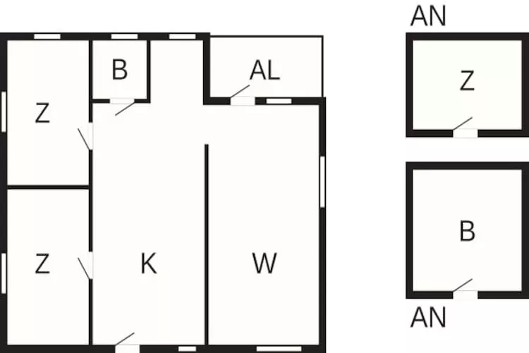 Maison de vacances pour 7 a INGARÖ-By Traum - Plan