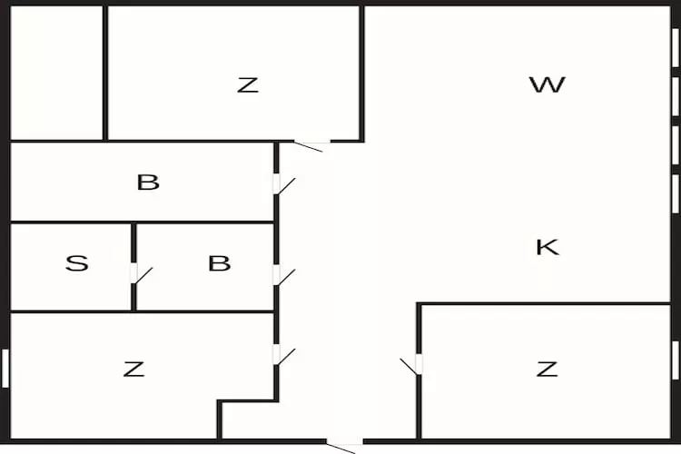 8 person holiday home in SÄLEN-By Traum - Floor plan