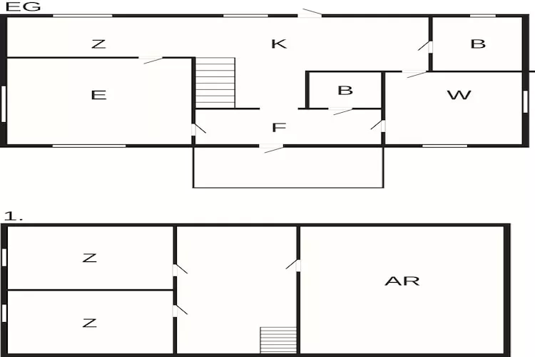 5 Personen Ferienhaus in Hallabro-By Traum - Grundriss