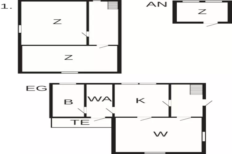 6 person holiday home in INGATORP-By Traum - Floor plan