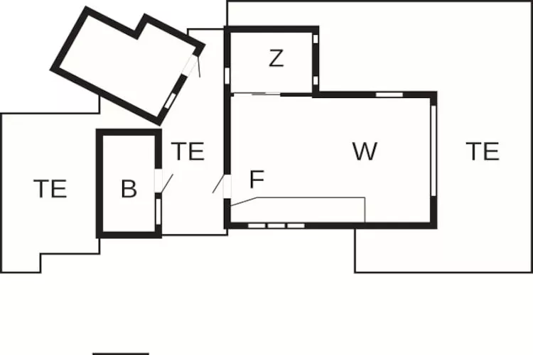 4 Personen Ferienhaus in Bogense-By Traum - Grundriss