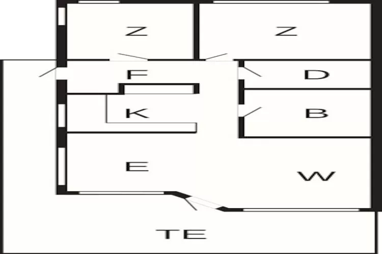 Maison de vacances pour 6 a Tranekær-By Traum - Plan