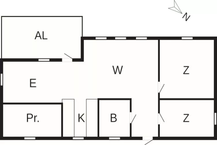 Cottage confortable près du lac et de la mer - Plan