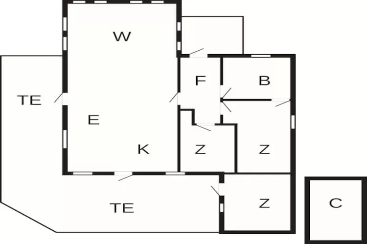 Cottage moderne près de la plage -- By Traum Ferienwohnungen - Plan