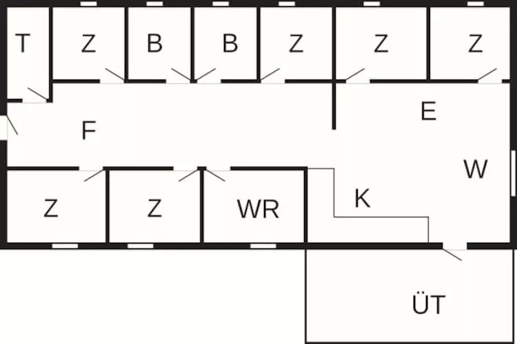 10 person holiday home in Dragør-By Traum - Floor plan