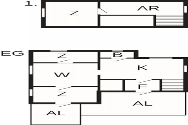 Maison de vacances pour 6 a HALLABRO-By Traum - Plan