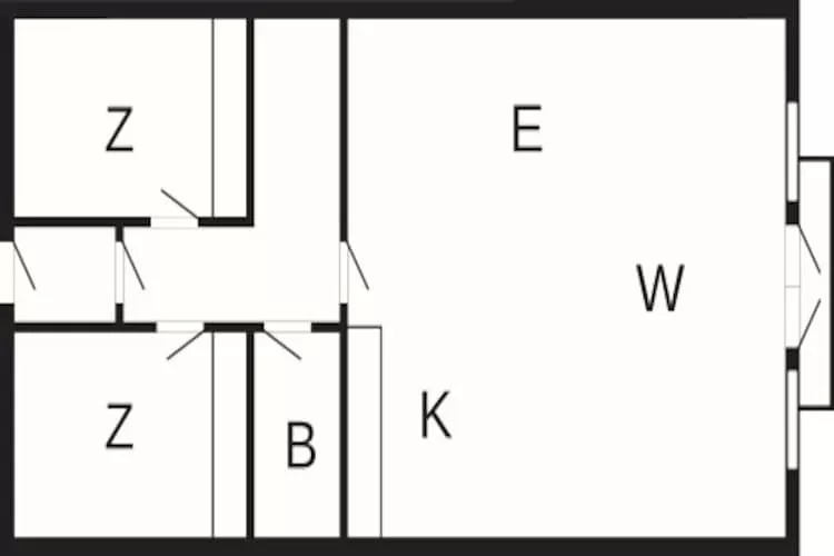 3 room,renovated - Floor plan