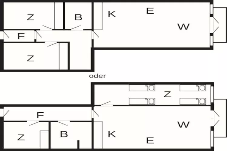 3 room,renovated - Floor plan