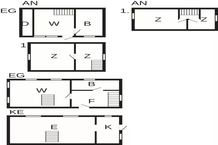 Maison de vacances pour 8 a Bruvik-By Traum - Plan