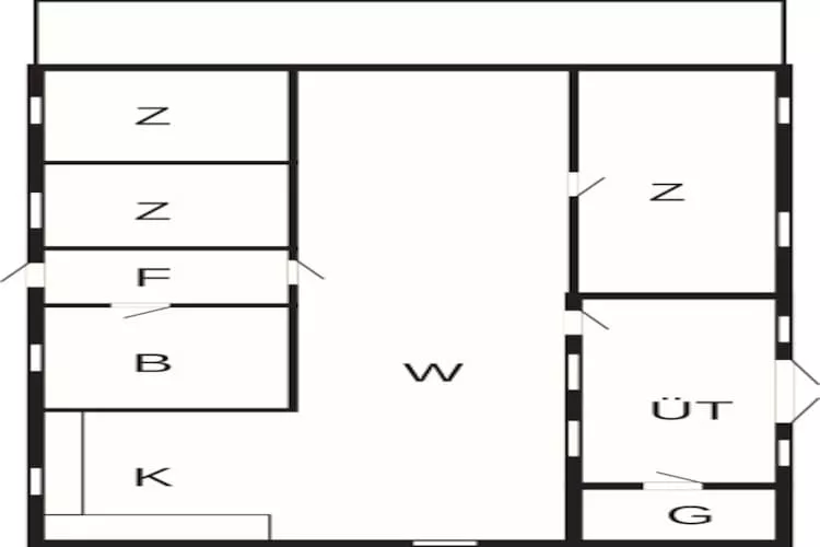 Maison de vacances pour 5 a Silkeborg-By Traum - Plan