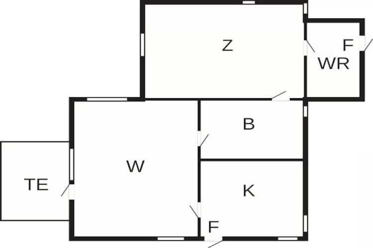 4 Personen Ferienhaus in GAMLEBY-By Traum - Grundriss