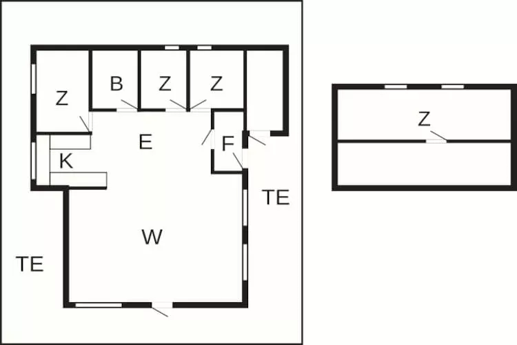 Maison de vacances pour 9 a Korshamn-By Traum - Plan