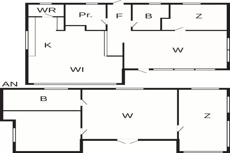 8 person holiday home in Gilleleje-By Traum - Floor plan