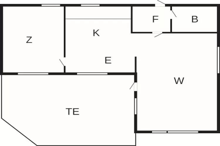INGER-HYTTA   HUS 55789 - Floor plan
