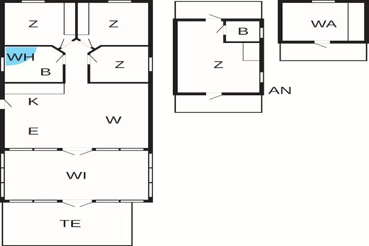 Family Retreat in Hovborg - Floor plan