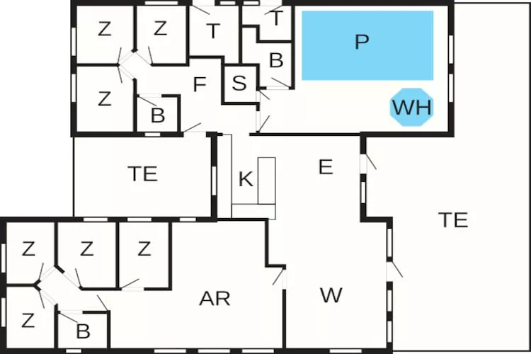 Villa de luxe avec piscine -- By Traum Ferienwohnungen - Plan