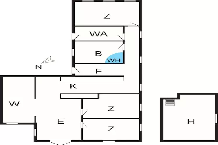 9 person holiday home in Jægerspris-By Traum - Floor plan