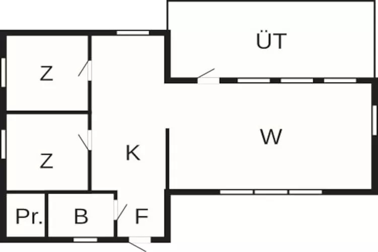 4 person holiday home in VIMMERBY - Floor plan