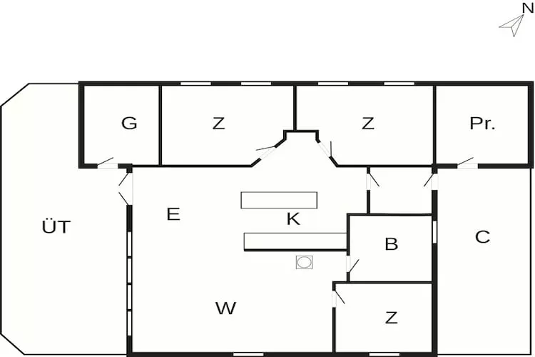 Maison de plage de luxe avec spa -- By Traum Ferienwohnungen - Plan