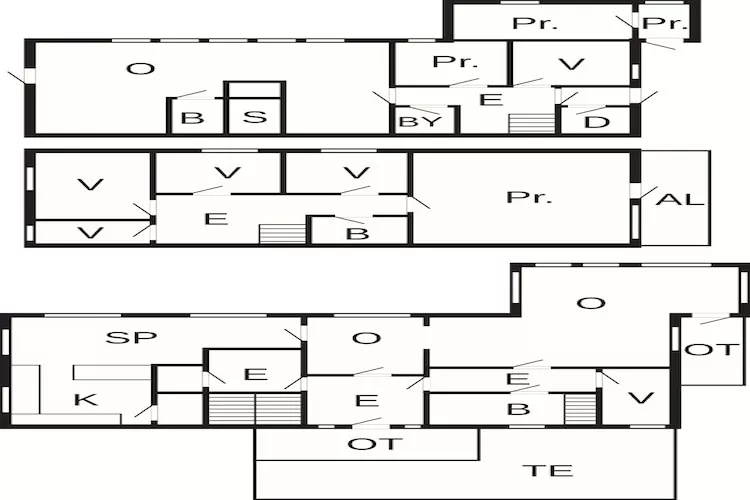 10 person holiday home in Folkestad - Floor plan