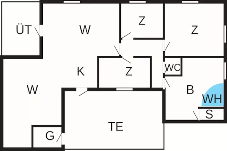 Secluded Retreat with Sauna - By Traum Ferienwohnungen - Floor plan