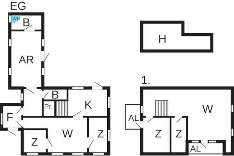 12 Personen Ferienhaus in Vestervig-By Traum - Grundriss