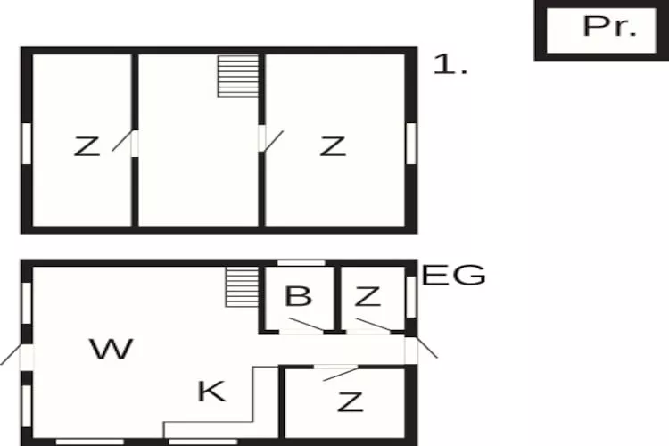 Spacious Retreat in Stauning - Floor plan