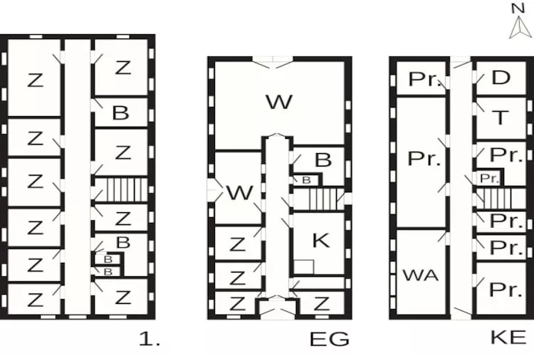 Retraite rustique a Gettrup -- By Traum Ferienwohnungen - Plan