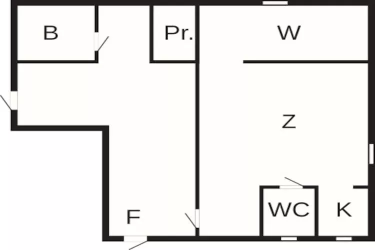 2 person holiday home in LYSEKIL - Floor plan