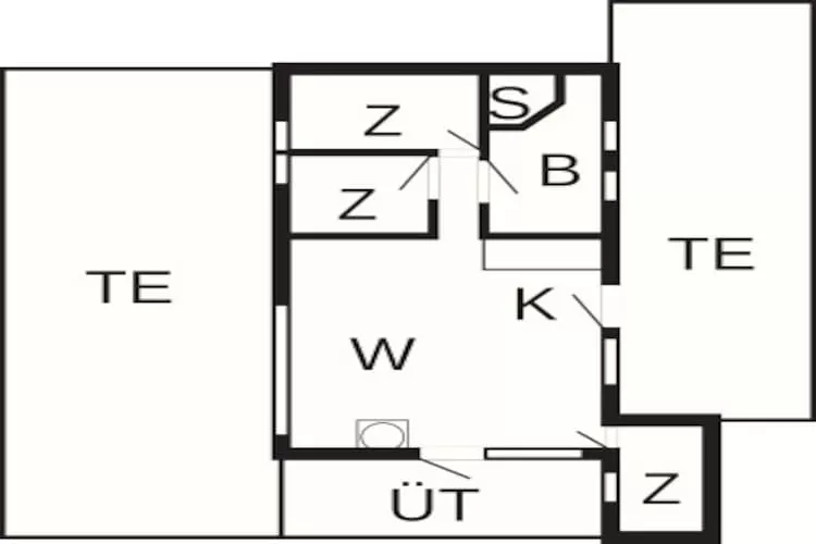 Renovated Summerhouse in Hejlsminde - Floor plan