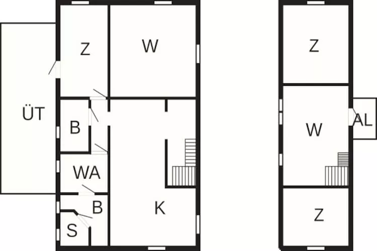 Maison de vacances pour 6 a STOCKARYD - Plan