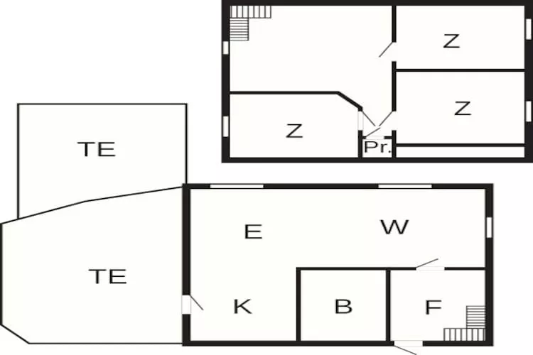 7 Personen Ferienhaus in Høvåg - Grundriss