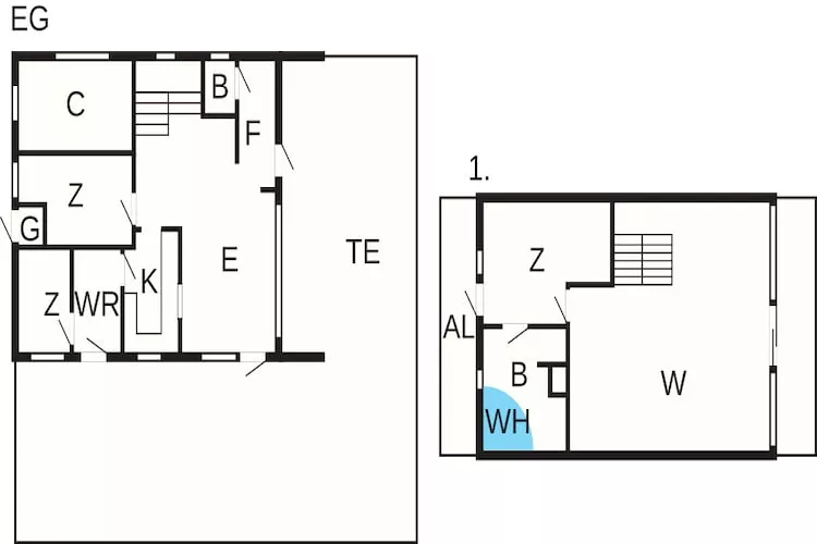 11 Personen Ferienhaus in Ørsted-By Traum - Grundriss