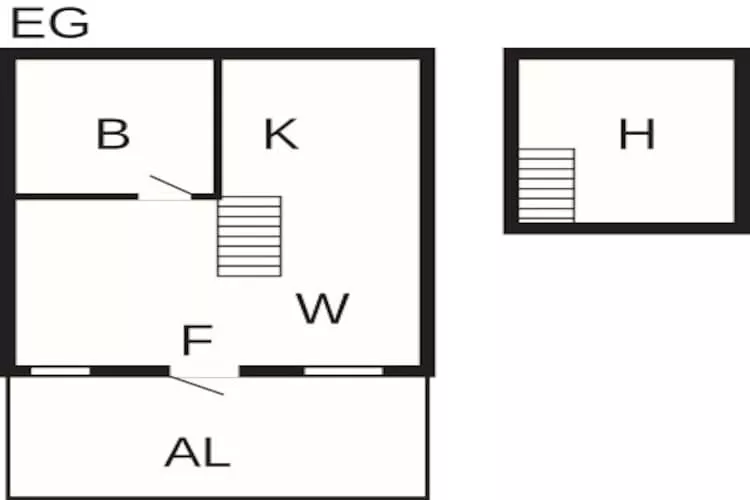 2 person holiday home in Rönnäng - Floor plan