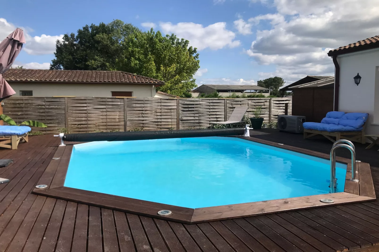 Chambre zen chez l'habitant avec piscine
