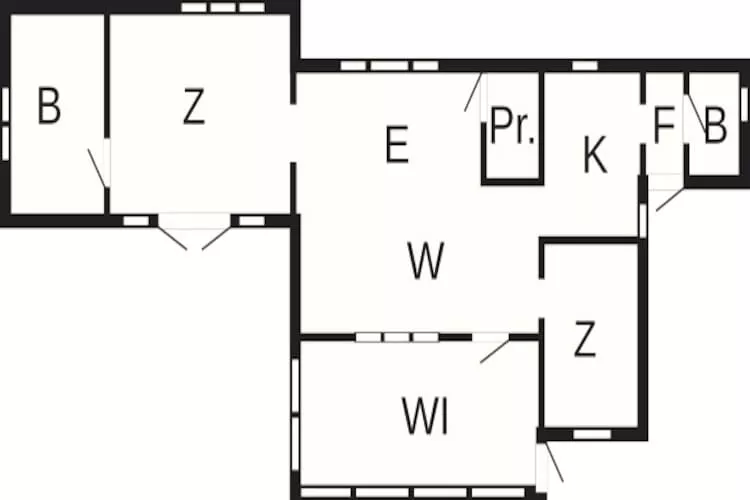 Maison de vacances pour 4 a SKÅNES-FAGERHULT - Plan