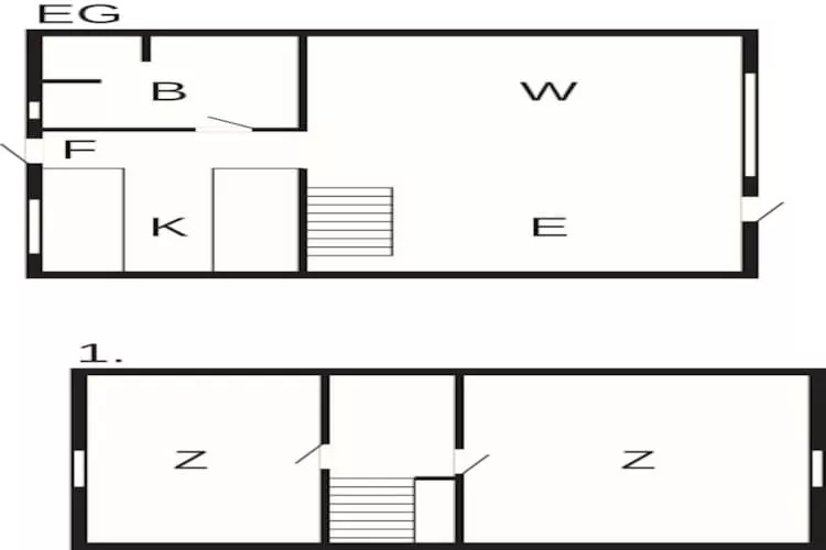 4 person holiday home in Gedser-By Traum - Floor plan